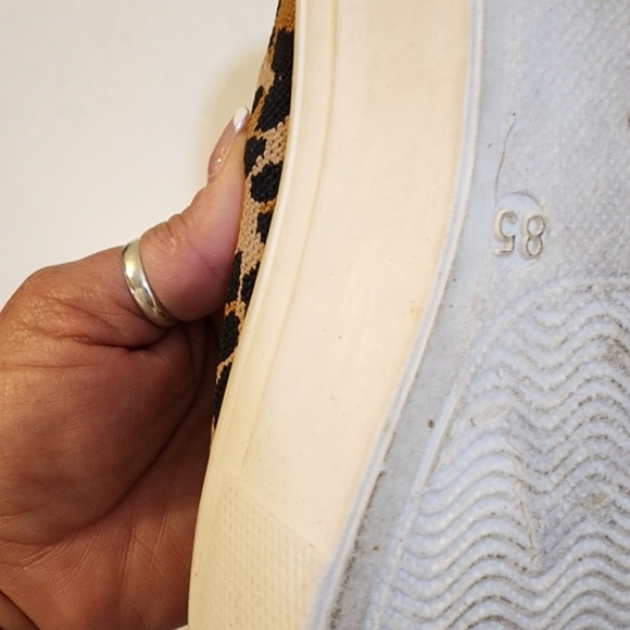 Steve Madden Mailer Animal Print Slip On shoes size 8.5 - Picture 9 of 11